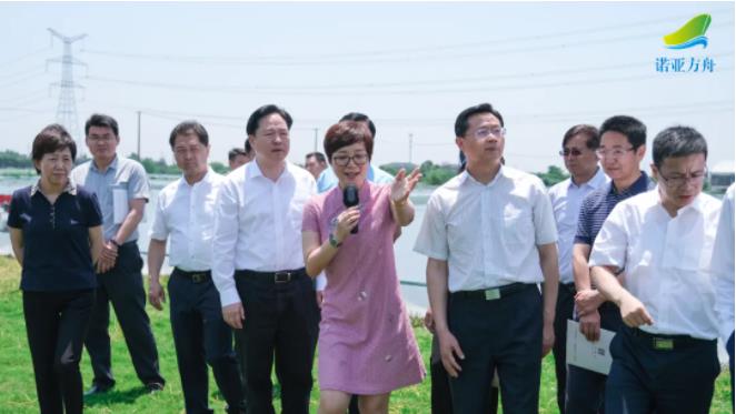 江苏省副省长潘贤掌一行莅临诺亚方舟考察指导